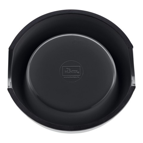 Karmnik dla psów Hunter Melamina Stal nierdzewna Czarny 700 ml (22 x 22 x 11,5 cm)