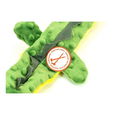 Zabawka Pluszowa dla psa Gloria Dogmonsters Kolor Zielony 100 % poliester Krokodyl 65 x 5 x 6 cm