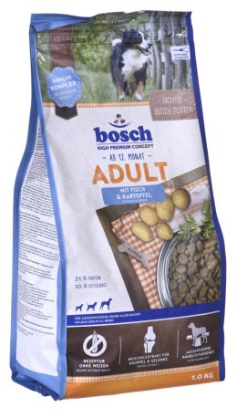 BOSCH Adult Fish & Potato - sucha karma dla psa - 1 kg