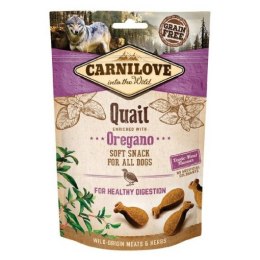 CARNILOVE Soft Moist Snack Quail+Oregano - przysmak dla psa - 200 g