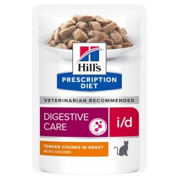 Hill's Prescription Diet Digestive Care i/d Feline z kurczakiem - mokra karma dla kota - 85 g