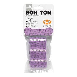 Torby higieniczne United Pets Bon Ton Nano Pies Fioletowy (3 x 10 uds)