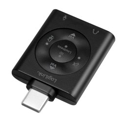 Adapter audio USB-C/M do 2xjack 3.5mm 7.1