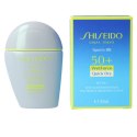 Krem Nawilżający Efekt Makijażu Sun Care Sports Shiseido SPF50+ (12 g) - dark