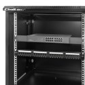 Szafa RACK 19 cali| 12U | 450 x 600 x 635 | Perforowane drzwi