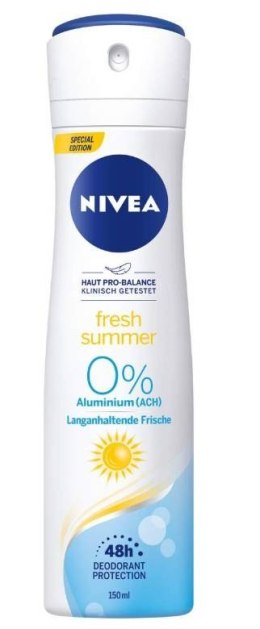 Nivea Fresh Summer Antyperspirant Spray 150 ml