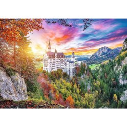 Puzzle 500 elementów Widok na zamek Neuschwanstein Niemcy