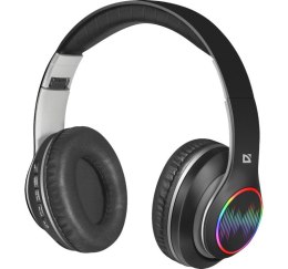 Słuchawki bezprzewodowe nauszne FREEMOTION B545 LED Czarne
