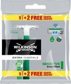 Wilkinson Sword Extra 2 Essential Sensitive 5+2szt