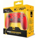 SteelPlay Kontroler przewodowy PC/PS3 czerwony
