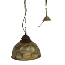 Lampa Sufitowa DKD Home Decor Złoty Drewno Metal 50 W 39 x 39 x 34 cm