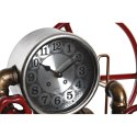 Stolné hodiny DKD Home Decor Czerwony 47 x 16 x 26 cm Miedź Żelazo Vintage Kran (2 Sztuk)