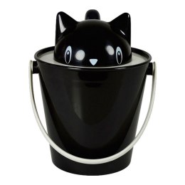 Wiadro z pojemnikiem United Pets Czarny Kot