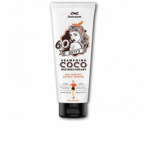 Restructuring Shampoo Hairgum Sixty's Kokos (200 ml)