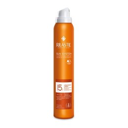 Spray z filtrem do opalania Rilastil Sun System Przezroczysty Spf 50+ (200 ml)
