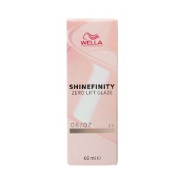 Koloryzacja permanentna Wella Shinefinity Nº 06/07 (60 ml)
