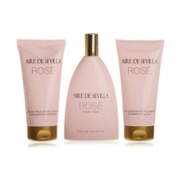 Zestaw Perfum dla Kobiet Rosè Aire Sevilla (3 pcs) (3 pcs)