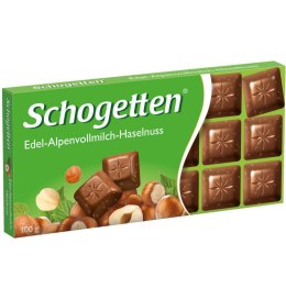 Schogetten Schokolade Alpenmilch-Haselnuss 100 g