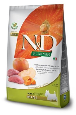 FARMINA N&D Pumpkin Boar & Apple Adult Mini - sucha karma dla psa - 2,5kg