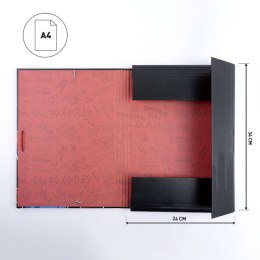 Folder Spiderman A4 Czarny (24 x 34 x 4 cm)