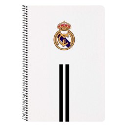 Księga Pierścieni Real Madrid C.F. M066 Czarny Biały A4