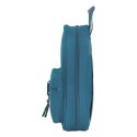 Piórnik w kształcie Plecaka BlackFit8 M747 Niebieski 12 x 23 x 5 cm (33 Części)