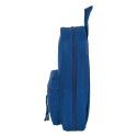 Piórnik w kształcie Plecaka BlackFit8 M747 Ciemnoniebieski 12 x 23 x 5 cm (33 Części)