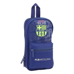 Piórnik w kształcie Plecaka F.C. Barcelona Niebieski 12 x 23 x 5 cm (33 Części)
