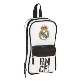 Piórnik w kształcie Plecaka Real Madrid C.F. Biały Czarny 12 x 23 x 5 cm