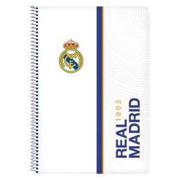 Księga Pierścieni Real Madrid C.F. 512154066 Niebieski Biały A4