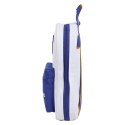 Piórnik w kształcie Plecaka Real Madrid C.F. 1 Niebieski Biały 12 x 23 x 5 cm (33 Części)