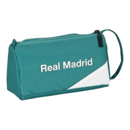 Torba szkolna Real Madrid C.F. Biały Turkusowy 20 x 11 x 8.5 cm (32 Części)