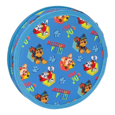Piórnik The Paw Patrol Friendship Okrągły Niebieski (18 Części)