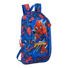 Plecak Casual Spider-Man Great power Niebieski Czerwony 22 x 39 x 10 cm