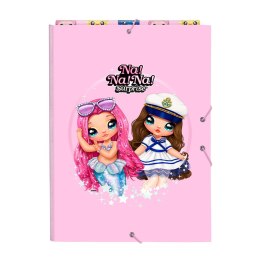 Folder Na!Na!Na! Surprise Sparkles Różowy A4 (26 x 33.5 x 2.5 cm)