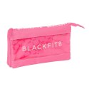 Piórnik Potrójny BlackFit8 Glow up Różowy (22 x 12 x 3 cm)