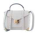 Torba Damska Michael Kors 35T2GNCS6T-BRIGHT-WHT Biały 25 x 28 x 9 cm