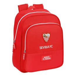 Plecak szkolny Sevilla Fútbol Club Czerwony (28 x 34 x 10 cm)